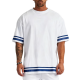 Heavyweight Loose Fit Men's Organic Cotton Regular Sleeve Digital Print T-shirt