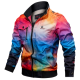 Men’s new cotton stand-up collar flight jacket